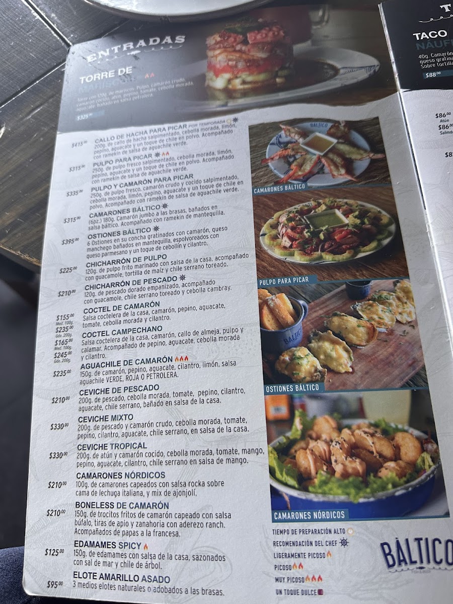 Báltico Fish & Beer Menu - Image 2